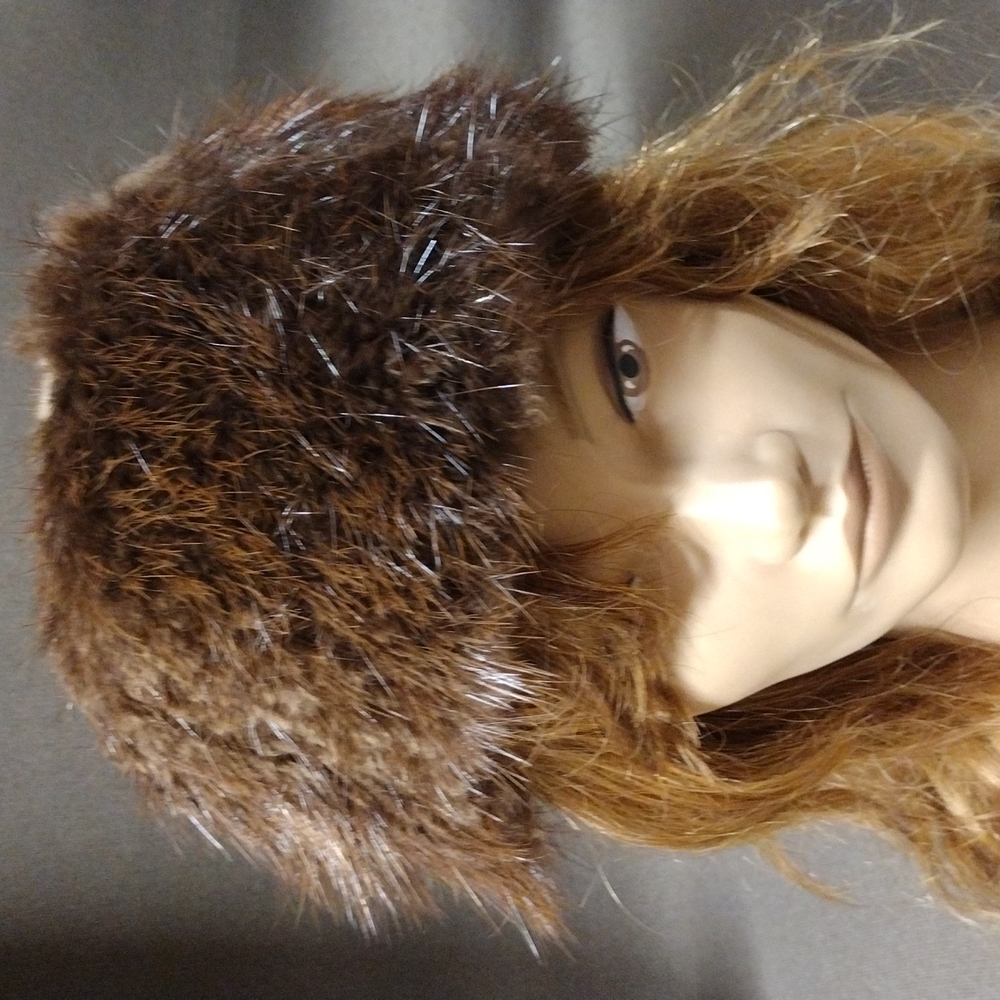 Genuine Fur pillbox style hat